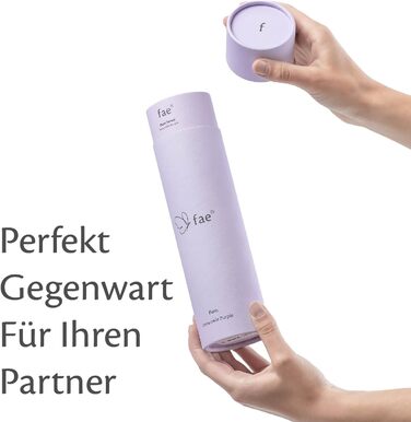 Вібратор жіночий Fae Pure Periwinkle Purple - компактний, тихий, з підзарядкою, 160 режимів вібрації