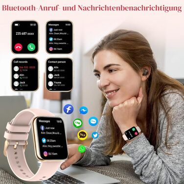 Смарт-годинник I52 Smartwatch (Gold) — водонепроникний розумний годинник з функціями моніторингу здоров'я, золотий