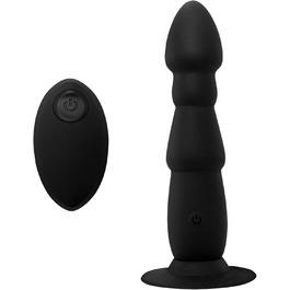 Вібратор-пробка з вібрацією для чоловіків, жінок або пар - Стимуляція простати або ануса - Іграшка для дорослих з дистанційним керуванням - Виготовлена з силікону