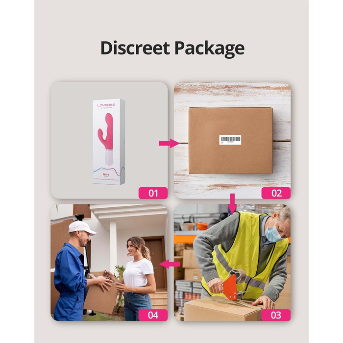 LOVENSE Nora Bluetooth вібратор-кліторальний кролик з керуванням через додаток, для жінок, стимулятор клітора та G-точки, необмежені налаштування вібрації