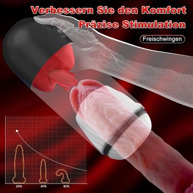 Електричний масажер для чоловіків PINTLE з керуванням через додаток - 360° обертання, 9 режимів вібрації, стимулятор пеніса для соло-ігри, сексуальні іграшки для чоловіків