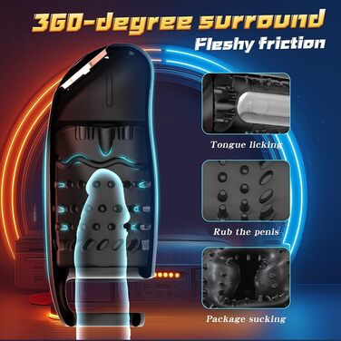 Електричний мастурбатор для чоловіків з пультом керування: 9 режимів, вібрація, стимуляція головки, іграшки для дорослих