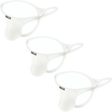 Танга та G-String чоловічі Faringoto, нижня білизна, низька посадка, однотонні, S-XXL (L, 3 шт.)