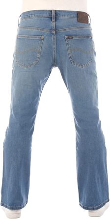 Чоловічі джинси Lee Denver Stretch Bootcut синього кольору Blue Used Fever, розмір 40W / 34L