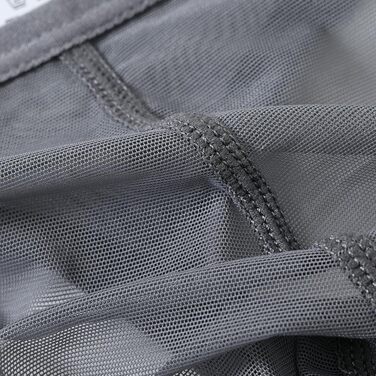 Танга чоловіча BIATWOWR, сірий, XXL, прозора білизна