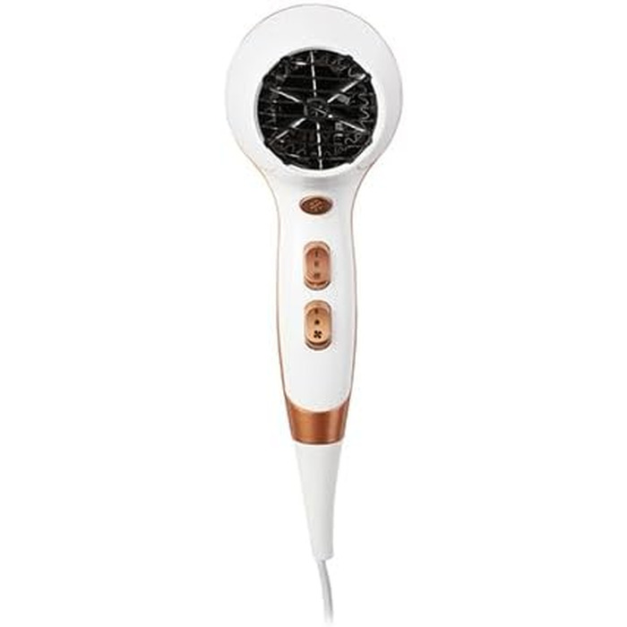 Фен для волосся Mesko 2100 Вт, білий (Cloudy White) — 2 швидкості, 3 температурні режими, поворотна насадка-концентратор