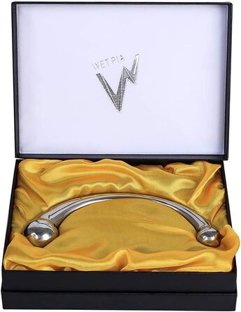 Анальний плаг Doppelkopf з металу для стимуляції G-точки та вагіни, 680г, 1 шт.