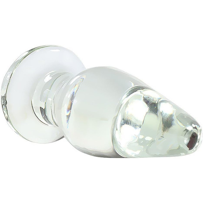 Скляний дилдо для анусу OnundOn - великий розмір 19.3 x 7.2 см