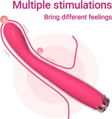 Вібратор для жінок Klitoris та G-точка, силіконовий кролик, 10 режимів вібрації, сексуальні іграшки для дорослих (Чорний)