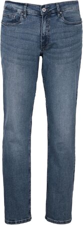 Чоловічі джинси Hero by John Edoox Denver Straight Fit, прямий крій, Vintage Blue (31W / 30L)