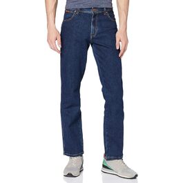 Чоловічі джинси Wrangler Texas Authentic Straight Fit, колір Darkstone Blue, 36W / 30L