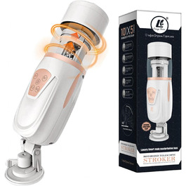 Електричний мастурбатор для чоловіків з 10 телескопічними функціями та 5 швидкостями - стимулятор пеніса, секс-іграшка