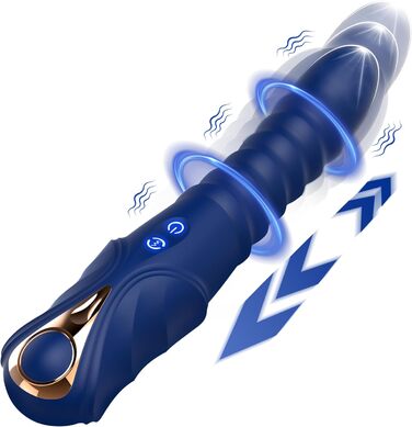 Вібратор для жінок Leiser – 2-в-1 вібратор-дилдo з 10 режимів вібрації та 3 режимами імпульсу, гнучкий наконечник для стимуляції G-точки та клітора, м'який силікон, перезаряджається, дискретна упаковка