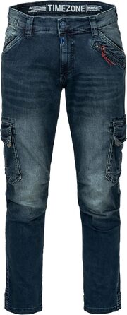 Чоловічі штани-карго Timezone Regular RogerTZ світло-блакитного кольору Light Royal Wash, 32W / 32L
