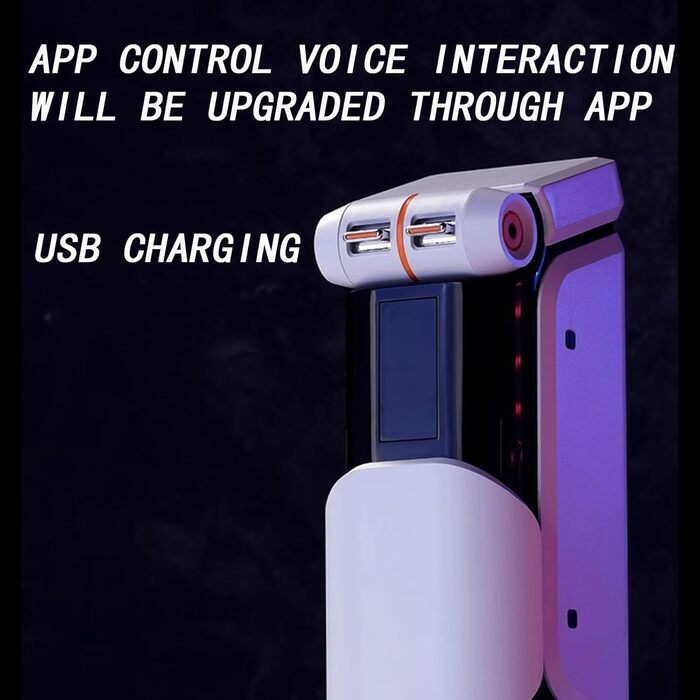 Електричний мастурбатор для чоловіків з 8 рівнями телескопічності та 5 режимами вібрації - ABS+PC+Гума+TPE