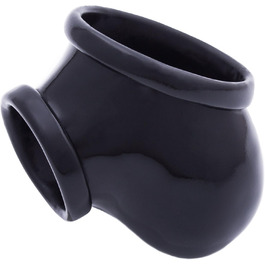 Латексний пеніс-чохол TOYLIE, чорний - з кільцем 3,5 см, виготовлено в Німеччині