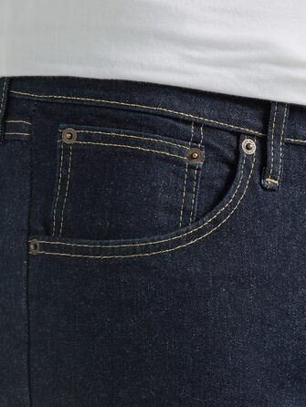 Чоловічі робочі штани Wrangler Flame Resistant Regular Fit, вогнетривкі джинси (38W / 30L, Rinse Denim)