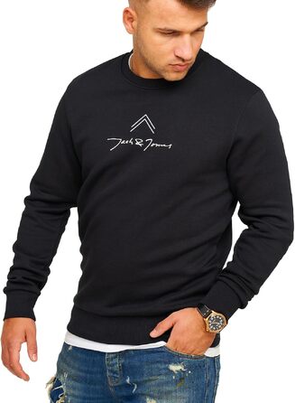 Чоловічий світшот Jack & Jones Infinity Austin, чорний, розмір S