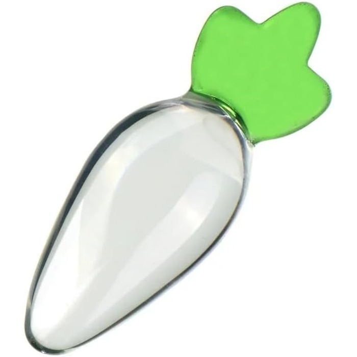 Анальний плаг Karotte Glas: плаг для анусу з скла, іграшка для дорослих