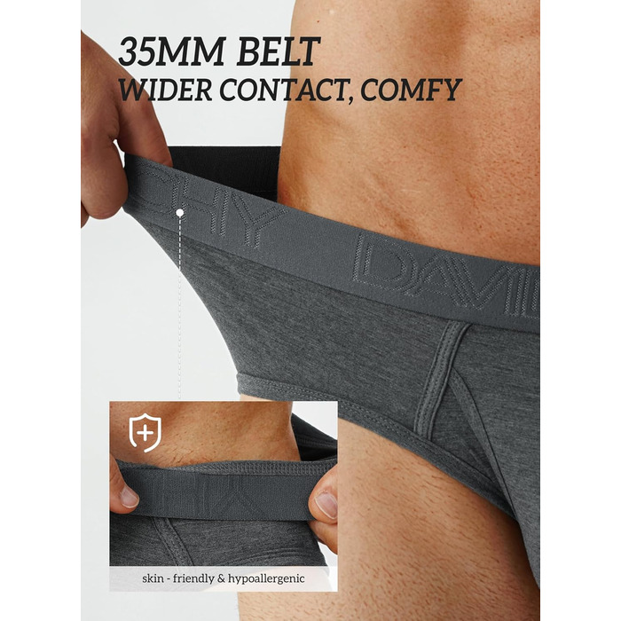 Слідки чоловічі DAVID ARCHY з бамбука (XXL) – м'які, без етикетки, дихаючі, різні кольори