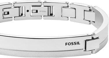 Чоловічий годинник Fossil Vintage Casual зі сталевим браслетом (сріблястий колір), застібка-карабін