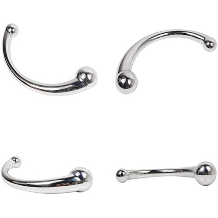 Металевий дилдо-анальний плуг Wand з нержавіючої сталі, масажер G-точки та P-точки, секс-іграшка