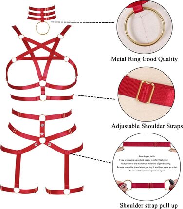 Жіночий корсет-нагрудник PETMHS у стилі панк, повна сітка, стрінги, спідниця-стрінг, набір, Харадзюку, готичний, фестивальний, рейв-стиль (Бордовий)