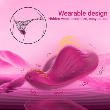 Вібратор для жінок та пар з 9 режимів вібрації та пультом дистанційного керування (APP)