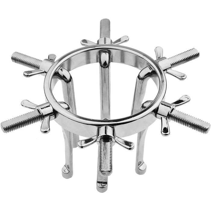 Анальний дилататор металевий для жінок та чоловіків - набір для анального сексу та дослідження, спекулум, експандер