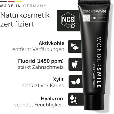 Електрична зубна щітка WonderSmile Schallzahnbürste Pro Ultimate Black: 4 програми, захист IPX8, зарядна станція та смарт-насадка