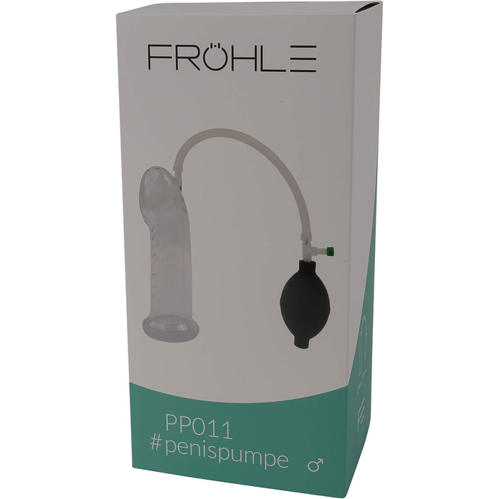 Анатомічна помпа для еректильної дисфункції Fröhle PP011 Comfort-Fit (1 шт.)