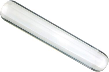 Анальний дилда з прозорого скла, подвійний, XXL - для жінок, чоловіків, пар