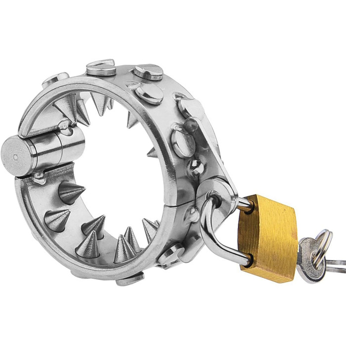 Набір для БДСМ-ігор для чоловіків: металеві кільця, пристосування для стиснення та набори ваги. Преміум-якість, не для використання на дітях.