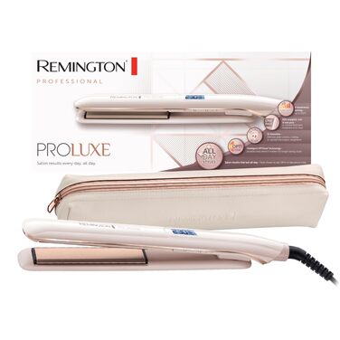 Випрямляч для волосся Remington PROluxe S9100 з керамічним покриттям Ultimate-Glide, LCD-дисплеєм, 150-230°C