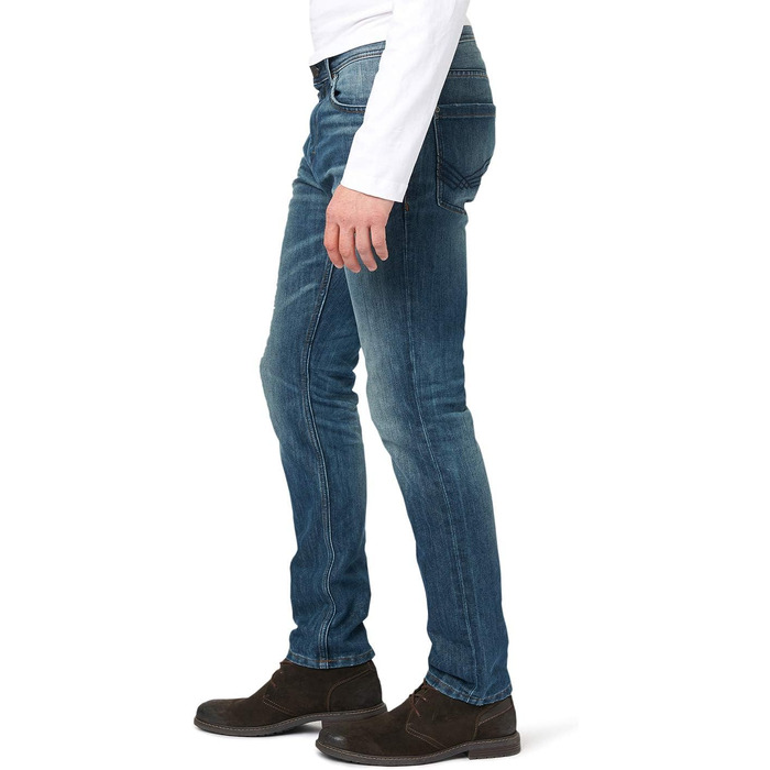 Чоловічі джинси Tom Tailor Josh Regular Slim зі стрейчем, Mid Stone Wash Denim, 34W/36L