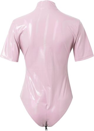 Блискучі шкарпетки-шкарпетки з відкритим кроком, глянцеві, для зайчика, з рельєфною застібкою, білі (світло-ліловий, XL)