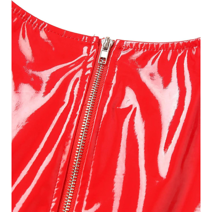 Жіночий сексуальний комбінезон GRRKDFQ з вирізом на промежині, червоний, розмір 4XL