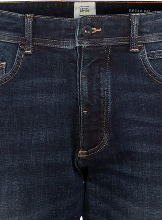 Чоловічі джинси camel active Madison Slim Fit, темно-сині (Dark Indigo), бавовна з еластаном