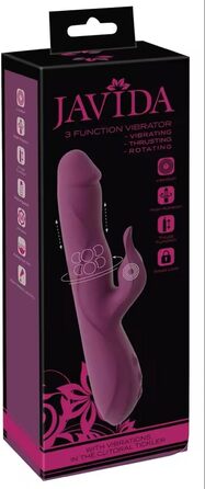 Javida Rabbit-Vibrator Lila - вібратор кролик 3,5 см, ліловий