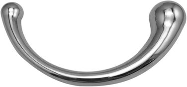 Анальний плагін з подвійним наконечником з нержавіючої сталі - масажер простати для жінок та чоловіків