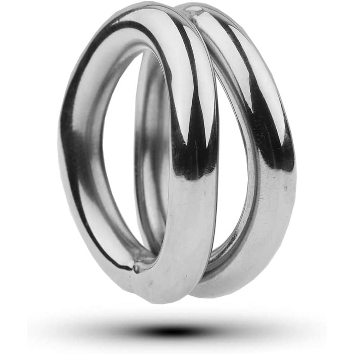 Кільце для статевого члена Double Arc з нержавіючої сталі 304 - еротичні іграшки для дорослих