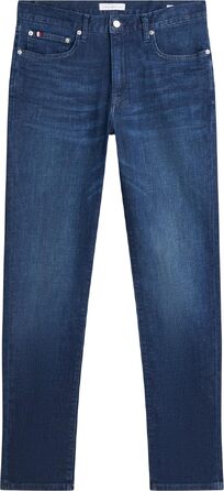Чоловічі джинси Tommy Hilfiger Bleecker Flex Slim Fit, колір Mohave Indigo (Denim Gene Blue), розмір 38W/32L